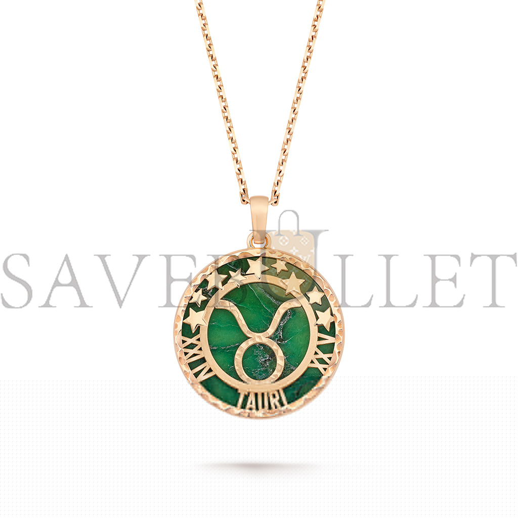 V*N CL*F arpels zodiaque long necklace tauri vcarp9ra00